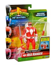 Image of Power Rangers Auto Morphin Red Ranger Figure Reignition MMPR 2025