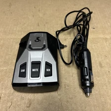 Cobra Electronics RAD 350 Radar and Laser Detector With Car Charger-Black/Silver