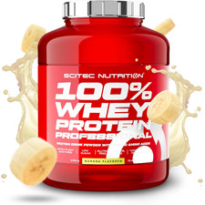 Scitec 100 Whey Protein Professional 2 35 kg Banane Glutenfrei