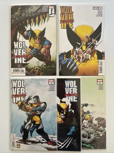 WOLVERINE: REVENGE #1-5 Complete Set, Marvel (2024) Hickman/Capullo 1st Ptg NM