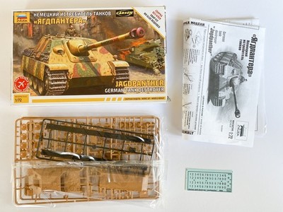 JagdPanther - Zvezda 5042 - 1/72 - nur zur Kontrolle geöffnet