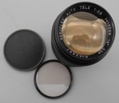 Objektiv Beroflex Auto Tele 1:2.8 f:135 mm M 42 schöner Zustand