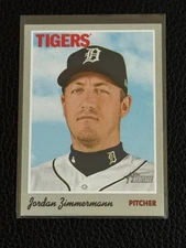 2019 Topps Heritage - Jordan Zimmermann #12