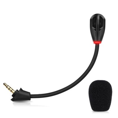 Mic for HyperX Cloud Alpha Wireless Gaming Headset, 3.5mm Detachable Noise Ca...
