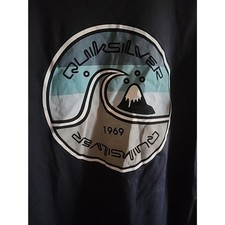 Quicksilver Surf Shirt Sz Small In The Groove CR6 Excellent NWT Beach Classic