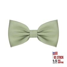 Baby Bow Ties for Boys Pre Tied Toddler Bow Tie Adjustable Kids Baby Sage Green