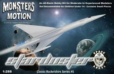Space Angel 1962 Starduster Spaceship 1/288 Scale Model Kit 18SFP33