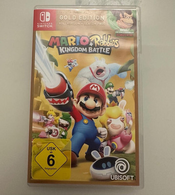 Ubisoft Mario + Rabbids Kingdom Battle Gold Edition   Switch, USK 6