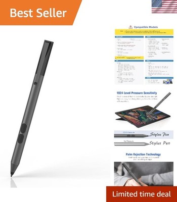 Ultimate Active Stylus for Surface Pro with Replaceable Tips & Long Battery Life