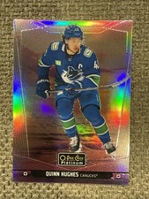 2024-25 O-Pee-Chee Platinum #175 Quinn Hughes Sunset Parallel SP 🔥
