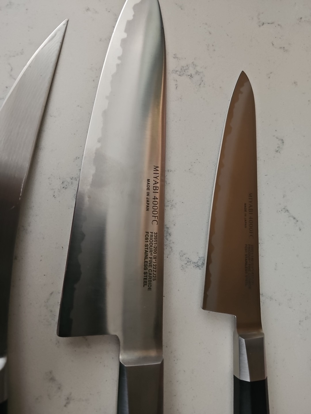 Miyabi 4000FC 8 Inch & 5.5 Inch Plus Other Japanese Knives