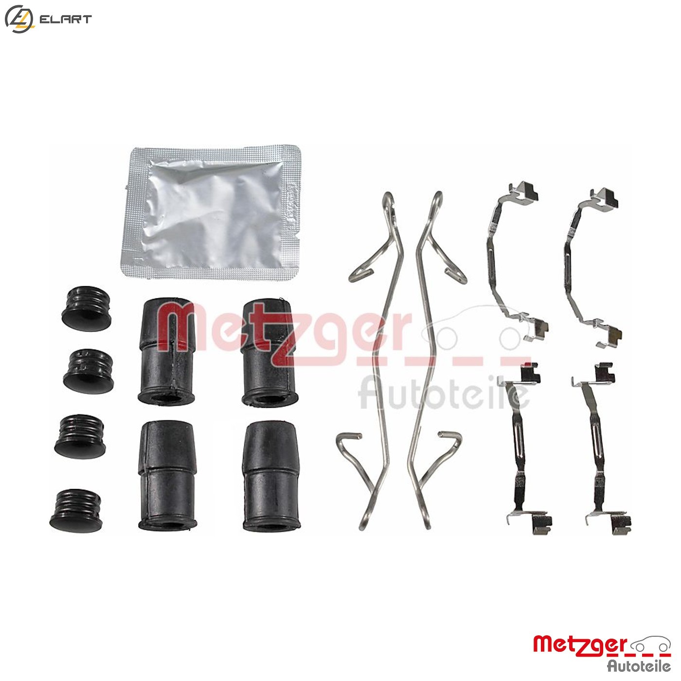 ACCESSORY KIT DISC BRAKE PAD 109-0167 FOR FIAT LANCIA 463 41 162 1.0L 3cyl 500