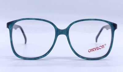 Vintage Brille CHEVRON 6429 019 Vollrand Brillengestell Unisex Eyeglasses 80s