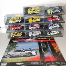 PASSIONE RALLY IN VARI MODELLI CON FASICOLO 1/43 MENU' A TENDINA