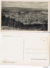 Ansichtskarte Friedrichroda Totalansicht 1925