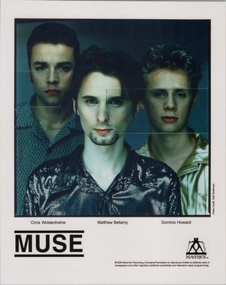 1999 Muse Press Photo Matthew Bellamy Chris Wolstenholme Dominic Howard