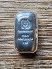 1 Oz Germania Mint Silver Cast Bar With Serialzed Hologram .9999