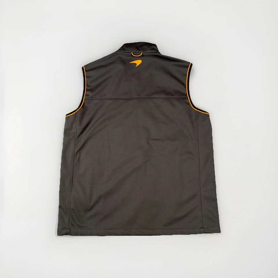 Chaleco McLaren Formula 1 Racing Team Hombre Talla L Negro Cremallera Completa Chaqueta udemy Foto 4 de 4