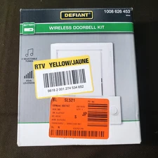 Defiant Wireless Doorbell Kit Easy Installation Reliable Performance