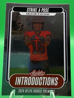 2024 Panini Absolute #I-JMN Jalen McMillan Introductions Tampa Bay