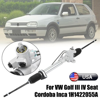 Heavy Duty Power Steering Rack Fits VW Golf Jetta Cabriolet 1994-2002 Anti-Leak
