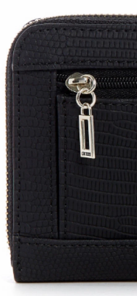 Guess Women's Vikky Large Zip Around - Black B000607 - Image 4 of 4