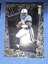 1996 Upper Deck Collector's Choice MVP Silver Marshall Faulk M21 Colts Rams