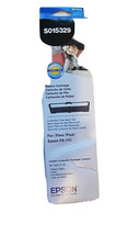 EPSON Black Ribbon Cartridge SO15329 GENUINE NEW IN BOX FX-890 Series Printers 2