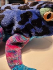 TY Beanie Baby - DART the Frog 8" VINTAGE Hang Tag 2000 Tush Tag 2001 New L11