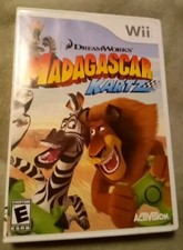 Madagascar Kartz (Nintendo Wii, 2009)  Complete, manual, excellent condition 