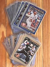 2024 Topps Baseball Series 1 & 2 GOLD /2024 & BLUE /No# SP Parallel RC - U-PICK