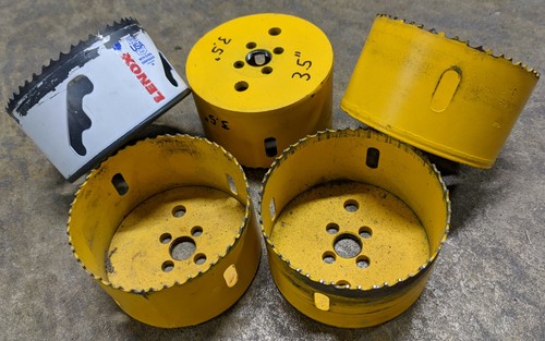 Hole Saw Bi Metal, dewalt, lenox - used 