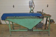 Horizontal Industrial Belt Sander 132" x 4" Belt with Dayton 2 HP 3 Phase Motor