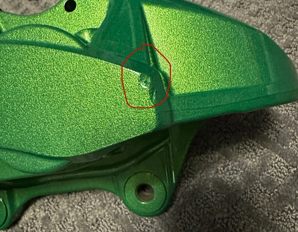 2018-21 JEEP GRAND CHEROKEE TRACKHAWK BREMBO BRAKE CALIPER SET 🔥 NEW POWDERCOAT - Image 2 of 4