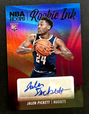 2023-24 Panini Hoops - Jalen Pickett #RI-PIK Denver Nuggets - ROOKIE AUTO