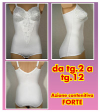 Womens Bodysuit Container FULLY LINED COTTON Medium Hold 78