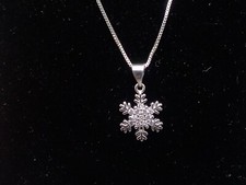 snowflake necklace