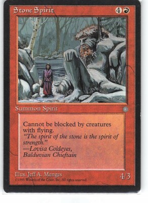 Stone Spirit *Uncommon* Magic MtG x1 Ice Age SP