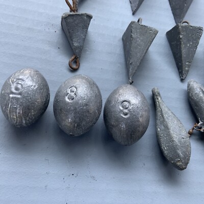 Fishing Weights 4oz Oz Lead Pyramid Sinker, Fishing Lead Weights