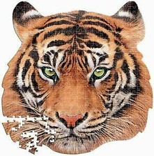 Educa Shaped Jigsaw Puzzle; Tiger; 375 pieces
