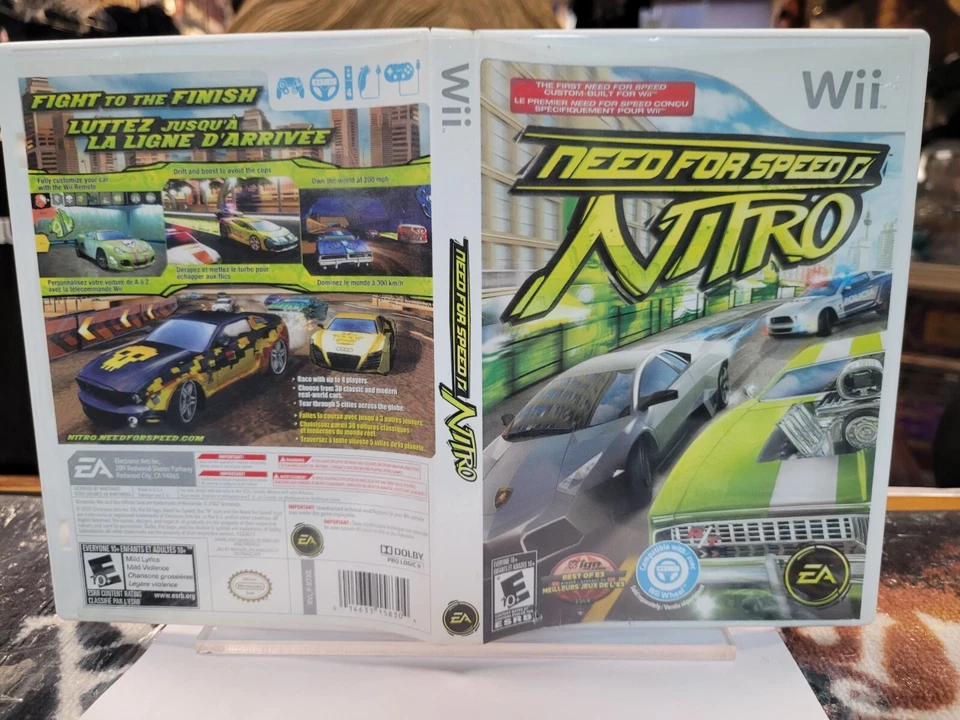 Need For Speed Nitro Wii CIB EN/FR Tested Free Shipping in Canada !! - Image 2 of 4
