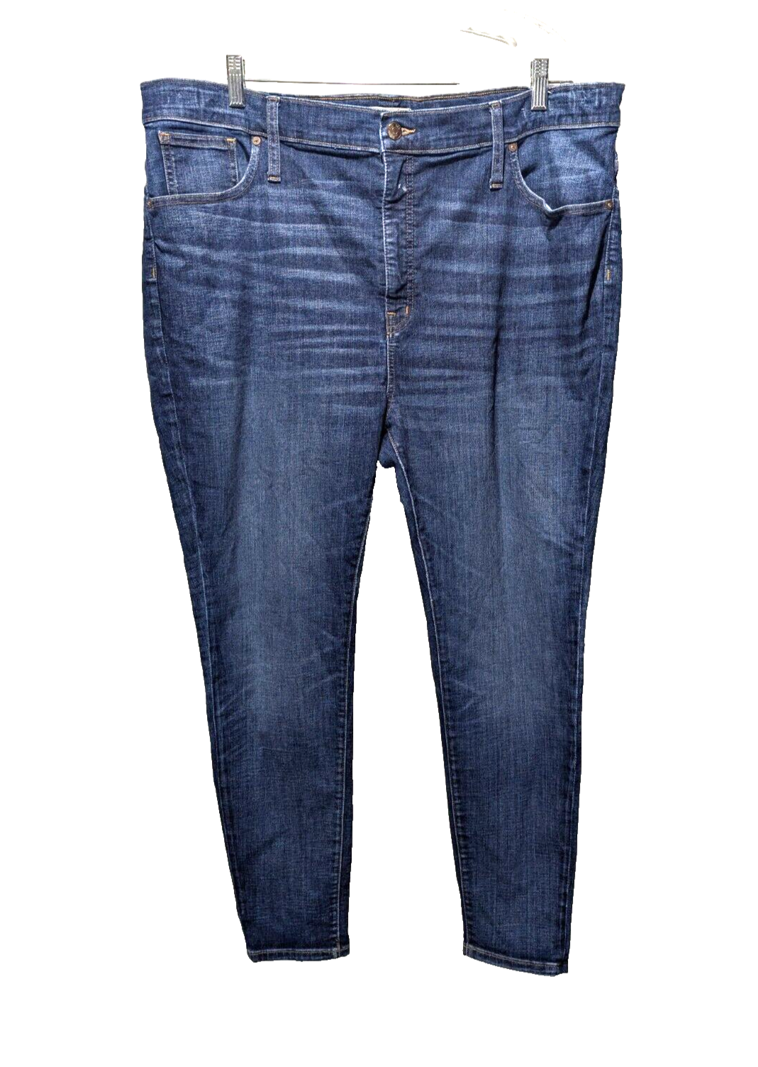 Madewell 10 Inch High Rise Stretch Adjustable Waist Skinny Jeans Size 36