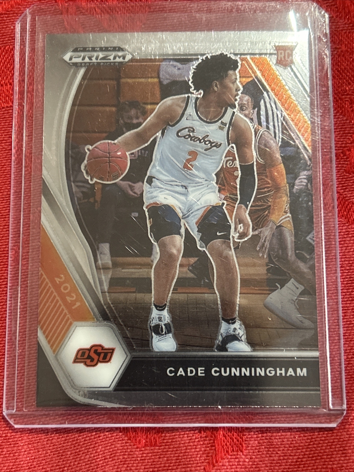 CADE CUNNINGHAM ROOKIE SILVER PRIZM 2021-22 PRIZM DRAFT PICKS PISTONS #1