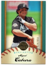 MIGUEL CABRERA 2007 UPPER DECK SWEET SPOT BASEBALL #72 /850 BASE CARD MARLINS