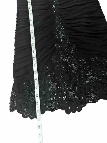 La Femme Damen Cocktailkleid schwarz Pailletten - Bild 6 von 19