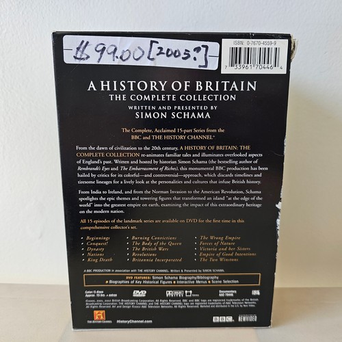 BBC A History of Britain The Complete Collection 5 DVD Set 2002 Free US Shipping - Picture 5 of 11