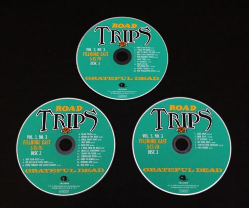 Grateful Dead Road Trips Vol. 3 No. 3 Fillmore East 5-15-70 New York 1970 3 CD - Imagen 23 de 24