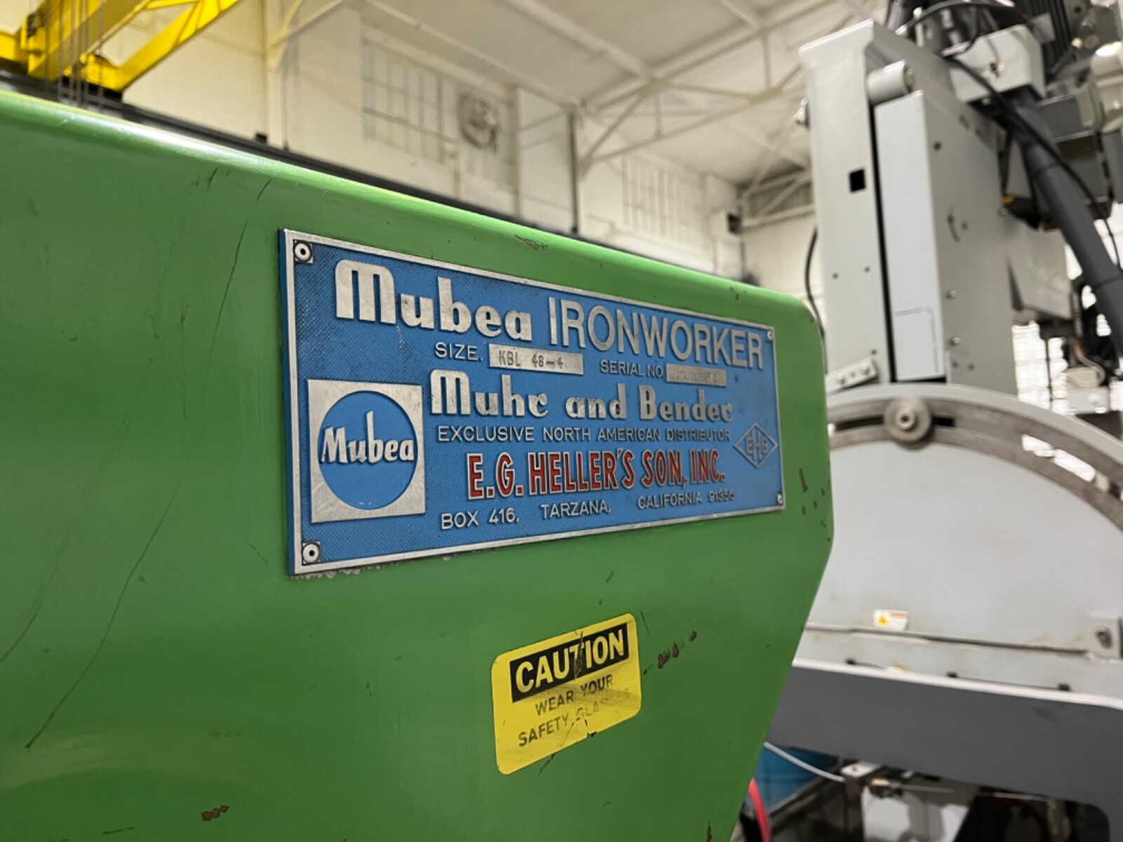 48 Ton Muber KBL-48-4 Optima Ironworker - Fabricating Machinery | eBay