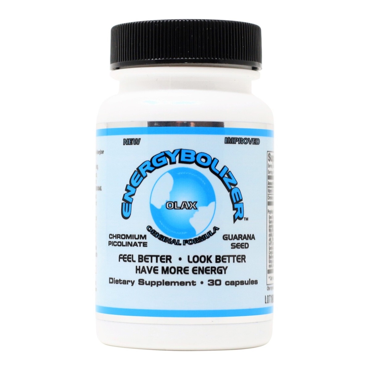 Energybolizer Advanced Formula Dietary Supplement - 30 Capsules For Energy & Weight Management