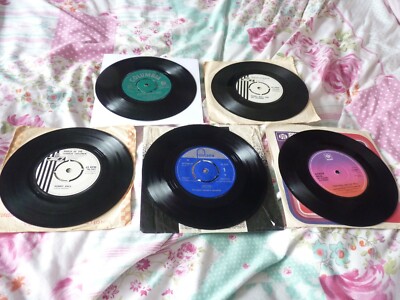 Jazz job lot 5 7''s Stranger On Shore Midnight In Moscow Take Five March Siamese 